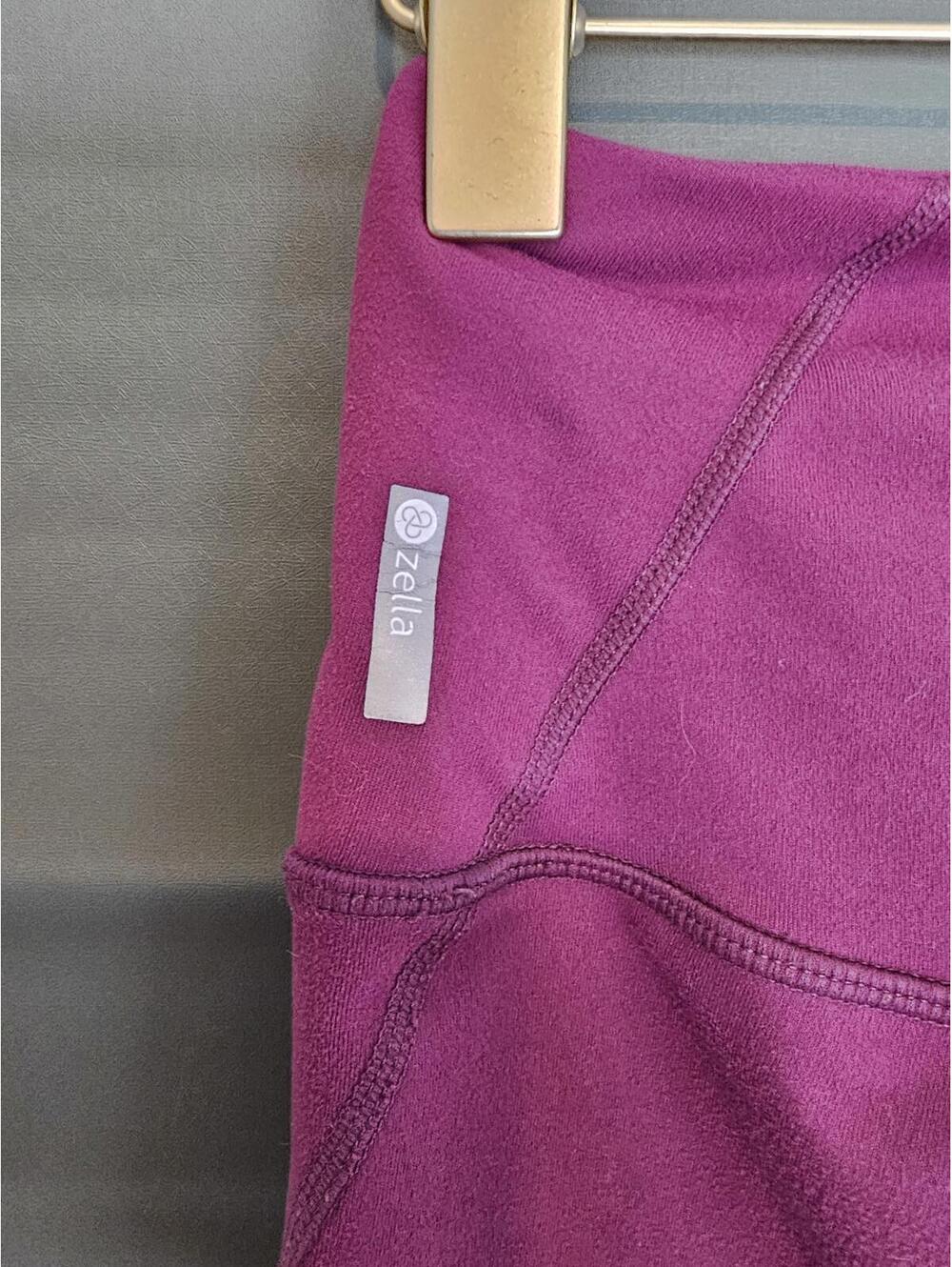 Zella Yoga Pants Pink Womens Size S Mesh See Through
